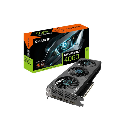 Buy Gigabyte RTX 4060 Eagle OC 8GB GDDR6 Graphics Card GV Buy Gigabyte RTX 4060 Eagle OC 8GB GDDR6 Graphics Card GV